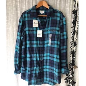 Super soft blue flannel